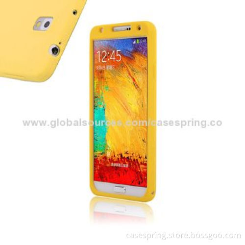 TPU Mobile Phone Cases for Samsung Galaxy Note II/3, Soft, Durable and Easy to Put on